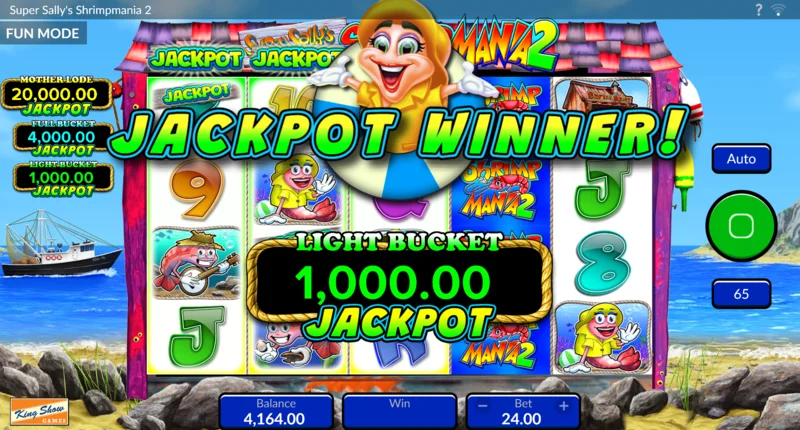 Super Sally's Shrimpmania 2 - বাস্কেট এবং Free Spins এর মধ্যে পছন্দ সহ বাস্কেট পিক গেম শুরু